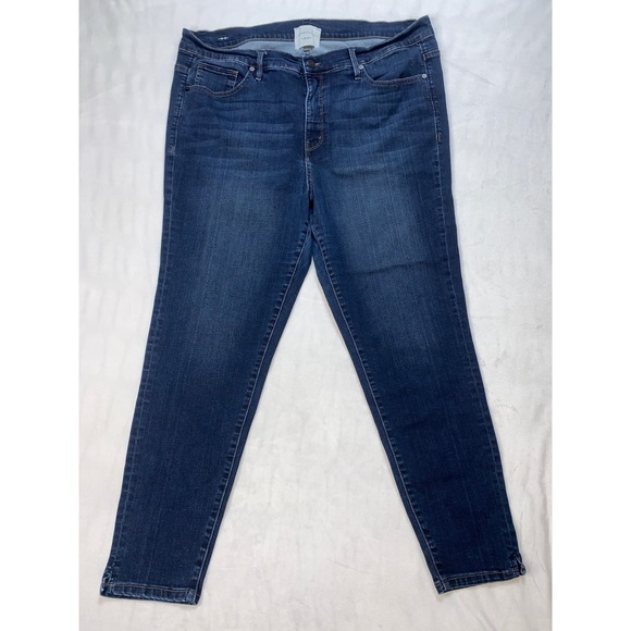 Habitual EVIE Hemlock Denim Jeans Plus Size 20W Dark Wash Comfortable Everyday - Picture 1 of 9